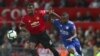 Paul Pogba lors du match de foot entre Manchester United et Leicester City à Old Trafford, le 10 août 2018.