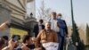 تجمع کارگران معدن طرزه در دامغان برای سومین روز متوالی