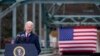 Biden Touts Infrastructure Bill at Snowy, Rusty Bridge in NH 