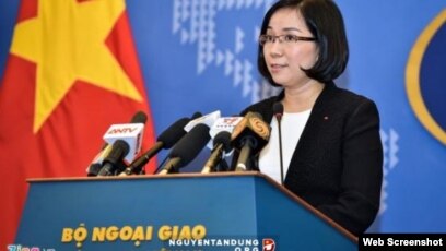 Phó Phát ngôn nhân Bộ Ngoại giao Việt Nam Nguyễn Phương Trà. Ảnh: Zing.vn