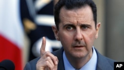 Bachar al-Assad, dans son interview télévisée le 30 mai