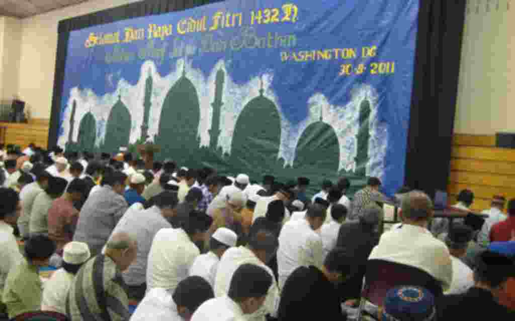 Indonesians in America Eid Prayer Gaithersburg Maryland