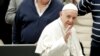 Pope Francis arrives for his weekly general audience, in the Pope Paul VI hall, at the Vatican, Dec. 5, 2018. 