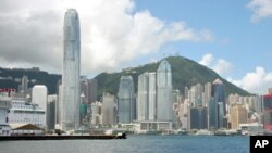 香港繁华地 中国成为全球第二大经济体