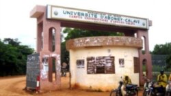 Crise à l'Université d'Abomey Calavi-Reportage de Ginette Fleure Adande à Cotonou