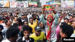  support of the new Prime Minister Abiy Ahmed in Addis Ababa