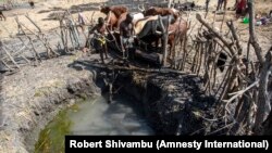 Seca nos Gambos, província da Huíla, Angola