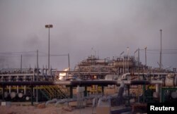 FILE - A general view of al-Zubair oil field near Basra, Iraq, July 15, 2018.