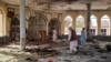 حالت پس از انفجار روز جمعه ۸ اکتوبر در مسجد اهل تشیع کندز
