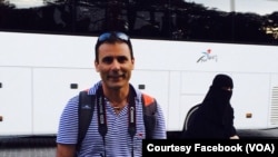 FILE - Reza "Robin" Shahini, who was born in Iran and emigrated to the U.S., was detained in July 2016 in Gorgan, Iran, where he traveled to visit his mother and other family members.