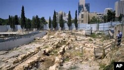 View of the construction site of the Tolerance Museum in Jerusalem, August 16, 2010 (file photo)