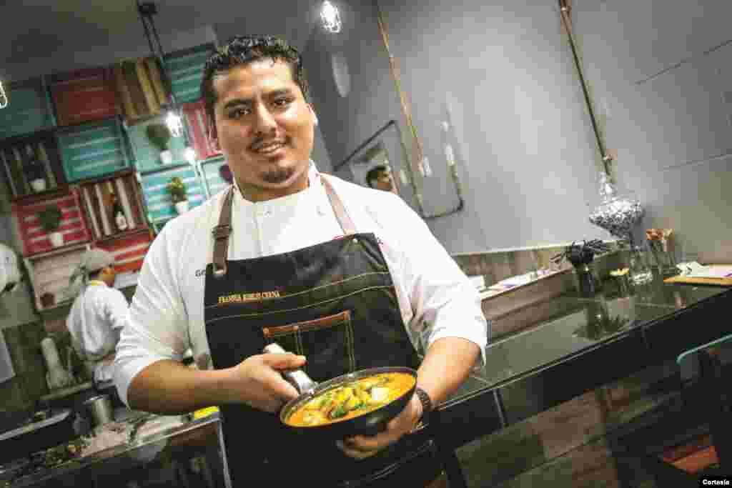 El chef peruano Fransua Robles Cerna propietario del&nbsp; restaurante de &quot;La Picante&quot; llega a la Sexta Feria Gastronómica Taste of Peru Washington DC 2018.