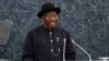 Presidente nigeriano, Goodluck Jonathan 