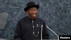 Presidente nigeriano, Goodluck Jonathan 