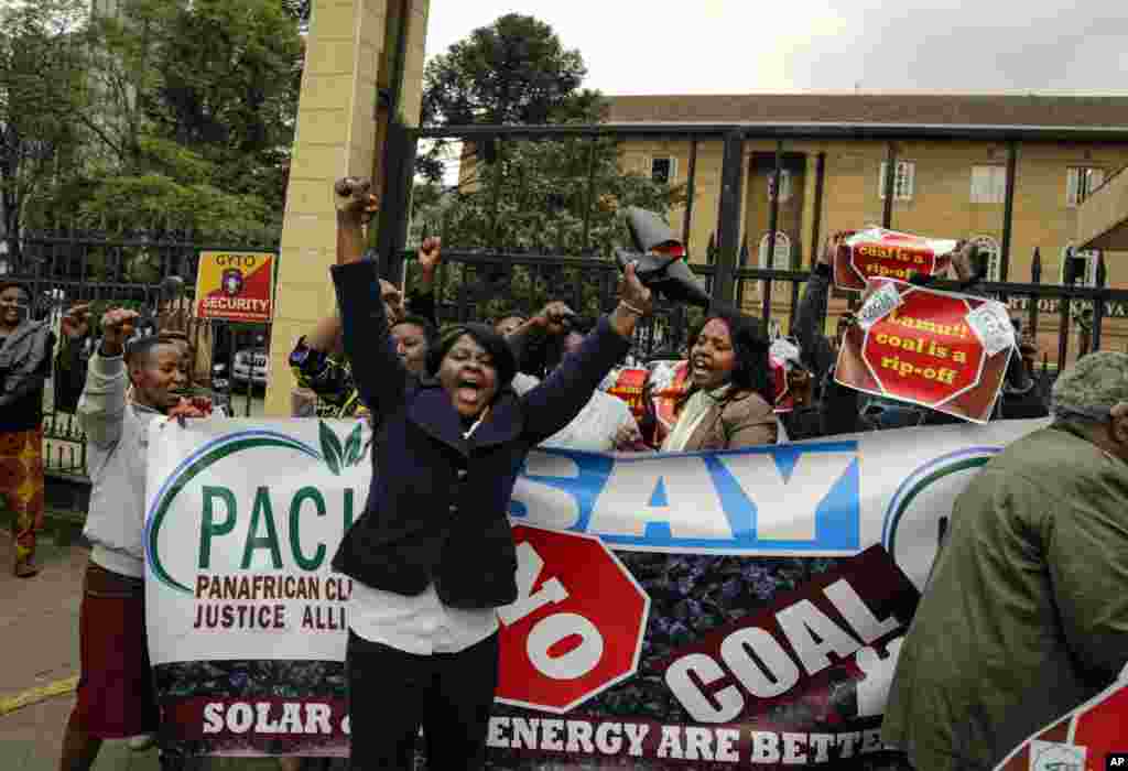 فعالان محیط زیست در کنیا به ایجاد یک کارخانه زغال سنگ معترض هستند.&nbsp;