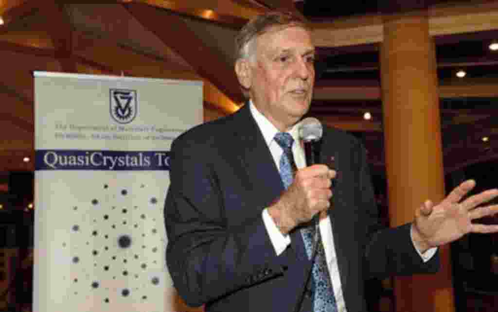 El premio Nobel de Química 2011 fue para científico israelí Daniel Shechtman, por su descubrimiento de los "cuasi cristales".