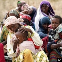 Somali women often leave camps in search of food.