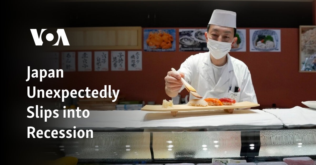 Japan Unexpectedly Slips into Recession