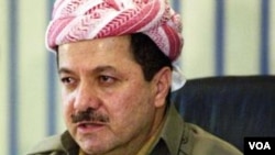 Presiden Kurdistan Masoud Barzani (Foto: dok). Kurdistan adalah sebuah wilayah semi-otonomi di bagian utara Irak yang dihuni oleh etnis Kurdi.