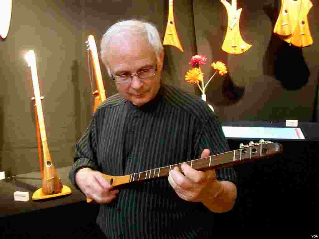 Bob McNally invented the “Strumstick,” an instrument he designed so that anyone could play music. 