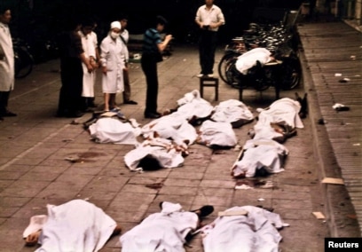 tiananmen square 1989 bodies
