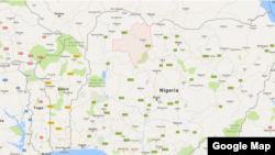 Carte de l'État de Zamfara, au Nigeria, où a eu lieu le massacre.