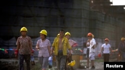 کارگران ساختمانی 