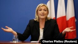 Front National (Milliyetçi Cephe) lideri Marine Le Pen 