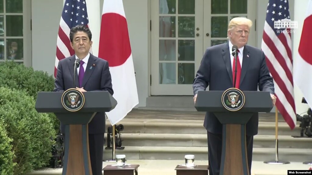 Takim Trump-Abe në Uashington