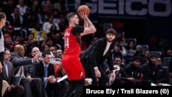 Mario Hezonja i Jusuf Nurkić
Foto: Bruce Ely / Portland Trail Blazers