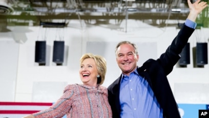 Oxideren Belegering zebra Clinton Chooses Virginia Senator Kaine as Her Running Mate