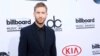Calvin Harris arrives at the Billboard Music Awards at the MGM Grand Garden Arena on May 17, 2015, in Las Vegas. 