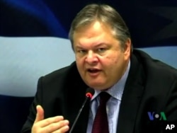 Ο υπουργός Οικονομικών Ευάγγελος Βενιζέλος