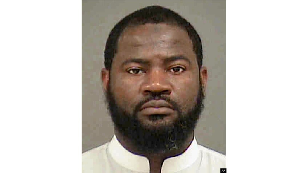 This undated photo provided by the Mecklenburg County Sheriff's Office in Charlotte, N.C., shows Erick Jamal Hendricks. Accused of trying to recruit people to join the Islamic State group, Hendricks was arrested, Aug. 4, 2016, in Charlotte, N.C.