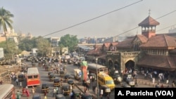 FILE - Although the air in cities like Mumbai is not as dirty as in Delhi, the problem is worsening and environmentalists warn that much of urban India faces an air pollution crisis. 