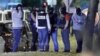 French policemen take part in a police raid in Boussy-Saint-Antoine near Paris, France, September 8, 2016. French police investigating the abandonment of a car packed with gas cylinders near Paris's Notre Dame cathedral last Saturday, arrested three women