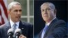 A compilation photo shows U.S. President Barack Obama, left, and Israel Prime Minister Benjamin Netanyahu, right.