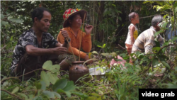 A picture screenshot from the documentary video “Our Tribe-Our Heritage.”