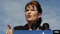 En las encuestas Sarah Palin está detrás de otros candidatos republicanos.