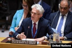 BM İnsani Yardımdan Sorumlu Genel Sekreter Yardımcısı Mark Lowcock
