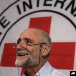 Jakob Kellenberger, president of the International Committee of the Red Cross (file photo)