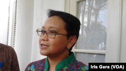 Menteri Luar Negeri Indonesia, Retno Marsudi (Foto: VOA/Iris Gera)