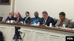 FILE: Members of U.S. Congress At Subcommittee Hearing on Future U.S.-Zimbabwe Relations