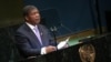 Presidente de Angola, João Lourenço, discursa na cimeira da Paz Nelson Mandela. Nova Iorque, 24 de Setembro 2018