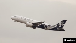 新西蘭航空公司航機 (資料圖片)