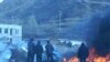 现场图片显示青海当局在藏区焚毁卫星接收器