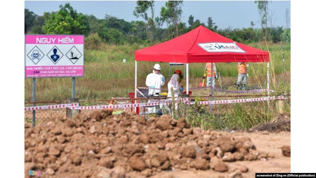 Mỹ, Việt Nam tiến hành dự án khắc phục hậu quả dioxin ở sân bay Biên Hòa, Đồng Nai, 5/12/2019