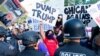 Pendukung dan Penentang Trump Bentrok di California