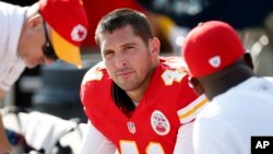 James Winchester, es el long snapper de los Kansas City Chiefs, cuyo padre murió en un tiroteo en el aeropuerto Will Rogers World de Oklahoma City.