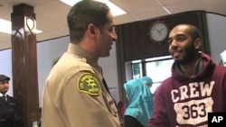 Morsi (l) is a Muslim and a deputy sheriff in Los Angeles